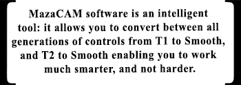 MazaCAM software is an intelligent tool